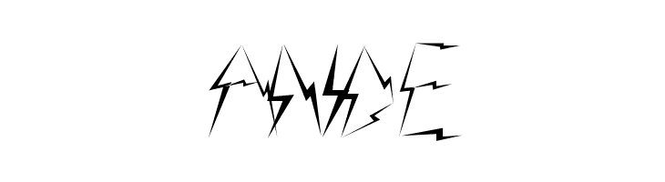 Lightning raid  Free Fonts Download