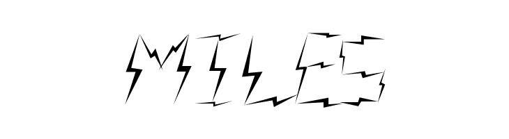 Lightning raid  Free Fonts Download