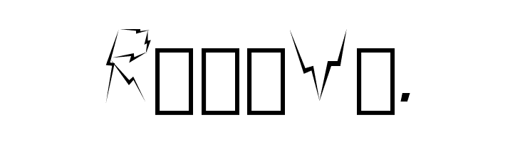 Lightning raid  Free Fonts Download