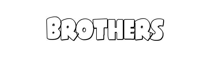 Shablagoo Outline  Free Fonts Download