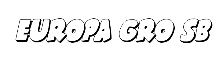 Shablagoo 3D Italic  Free Fonts Download