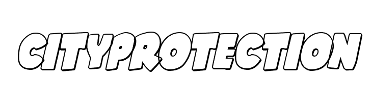 Shablagoo Outline Italic  Free Fonts Download