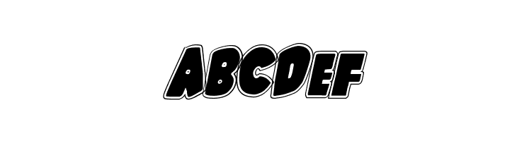 Shablagoo Academy Italic  Free Fonts Download