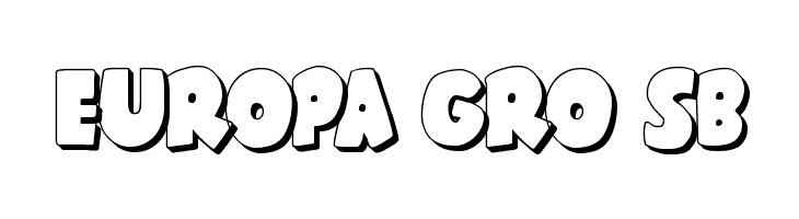 Shablagoo 3D  Free Fonts Download