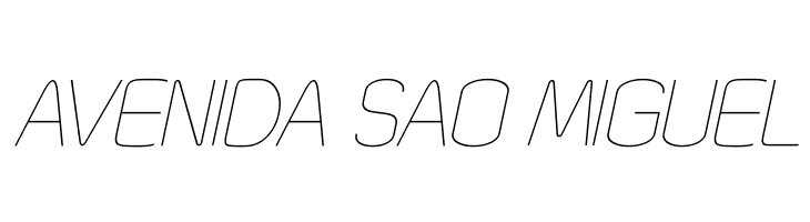 Quizma Thin Italic Demo  Free Fonts Download