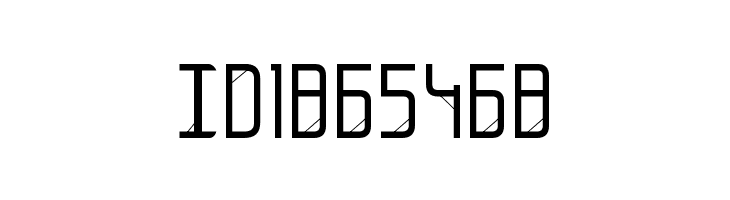 E-Slash  Free Fonts Download