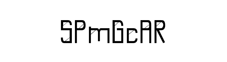 E-Slash  Free Fonts Download