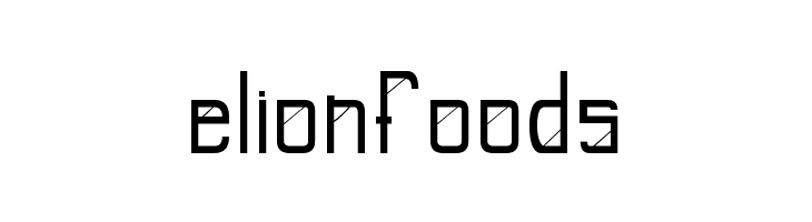 E-Slash  Free Fonts Download
