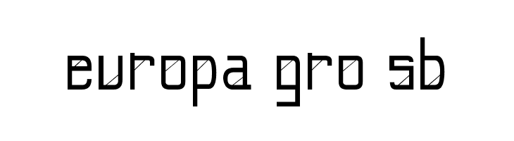 E-Slash  Free Fonts Download