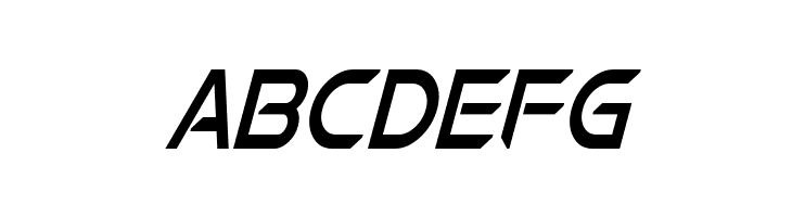 Chromia Supercap Condensed Italic  Free Fonts Download