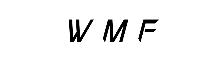 Chromia Supercap Condensed Italic  Free Fonts Download