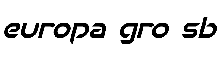 Chromia Italic  Free Fonts Download