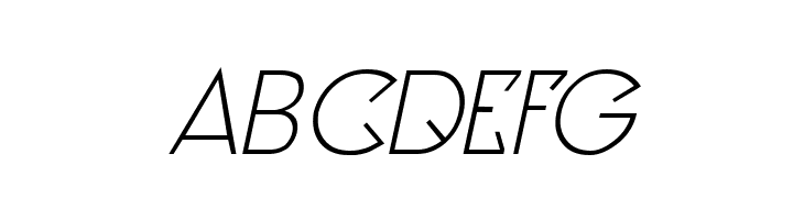 Clocker Italic  Free Fonts Download