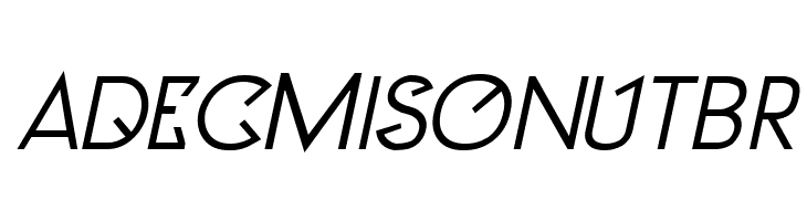 Clocker Bold Italic  Free Fonts Download