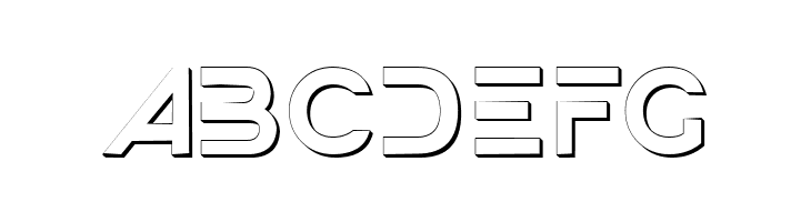 America Faster 3D  Free Fonts Download