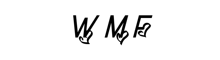 Dream Love Valentine Bold Italic  Free Fonts Download