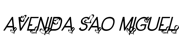 Dream Love Valentine Italic  Free Fonts Download