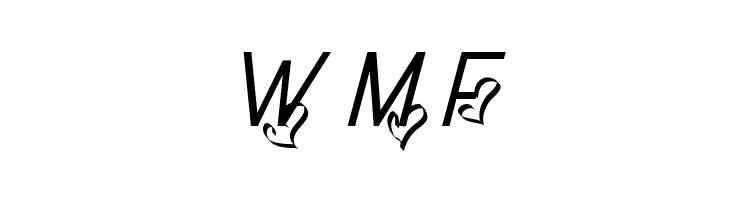 Dream Love Valentine Italic  Free Fonts Download