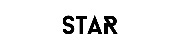 STAR BaronNeueBold Font