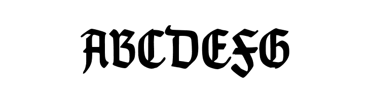 TypographerGotisch Schmal Bold  Free Fonts Download