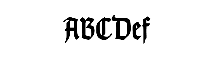 TypographerGotisch Schmal Bold  Free Fonts Download