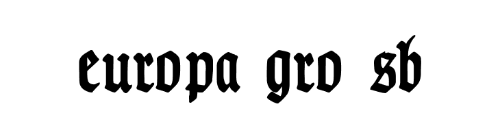 TypographerGotisch Schmal Bold  Free Fonts Download