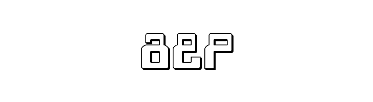 1968 Odyssey 3D  Free Fonts Download