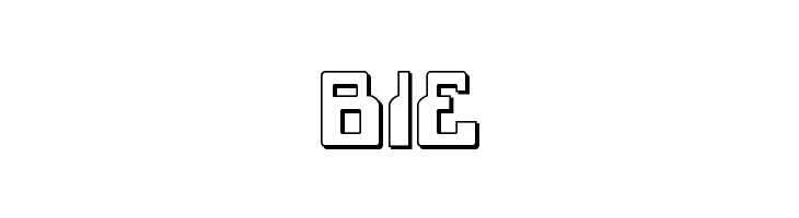1968 Odyssey 3D  Free Fonts Download