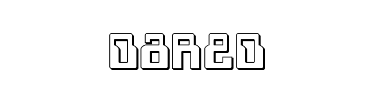 1968 Odyssey 3D  Free Fonts Download