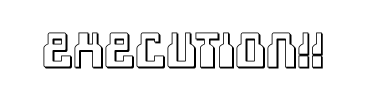 1968 Odyssey 3D  Free Fonts Download