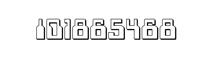 1968 Odyssey 3D  Free Fonts Download