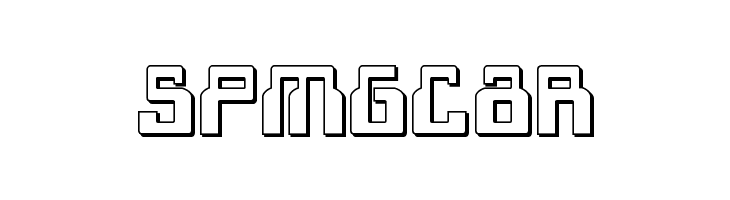 1968 Odyssey 3D  Free Fonts Download