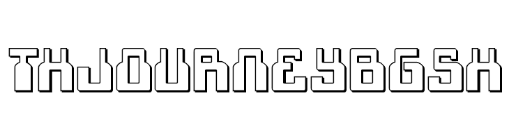1968 Odyssey 3D  Free Fonts Download