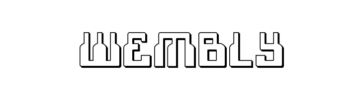 1968 Odyssey 3D  Free Fonts Download