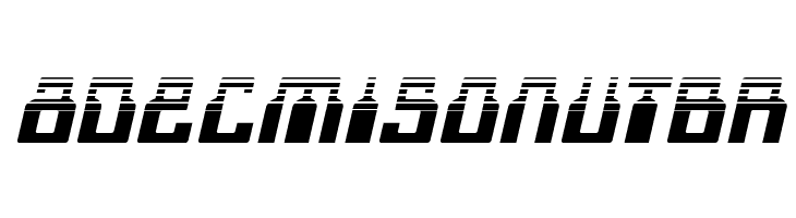 1968 Odyssey Halftone Italic  Free Fonts Download