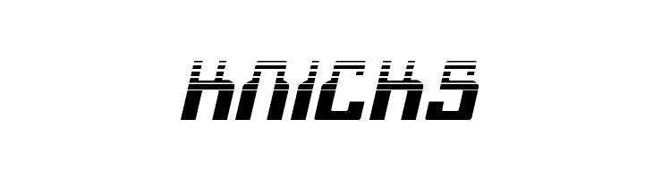 1968 Odyssey Halftone Italic  Free Fonts Download