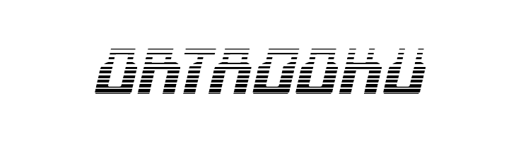 1968 Odyssey Gradient Italic  Free Fonts Download