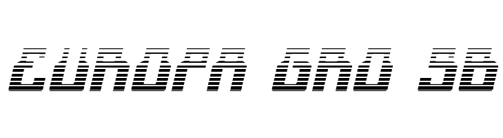 1968 Odyssey Gradient Italic  Free Fonts Download