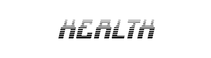 1968 Odyssey Gradient Italic  Free Fonts Download