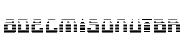 1968 Odyssey Gradient  Free Fonts Download