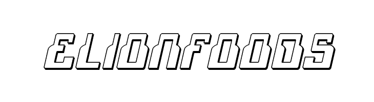 1968 Odyssey 3D Italic  Free Fonts Download