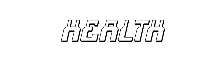 1968 Odyssey 3D Italic  Free Fonts Download