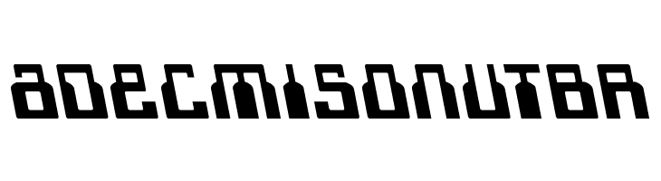 1968 Odyssey Leftalic  Free Fonts Download