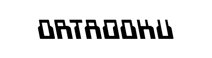 1968 Odyssey Leftalic  Free Fonts Download