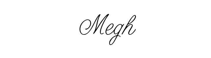 Megh CAC Lasko Even Weight Font