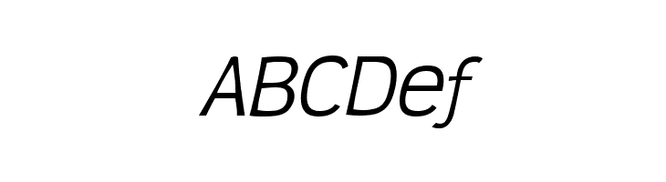 Teen Light Italic  Free Fonts Download