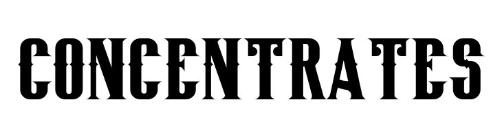 CONCENTRATES BigLodgeTypeFree Font