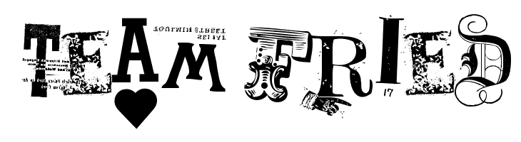 TEAM%2BFRIED Freakshow Font