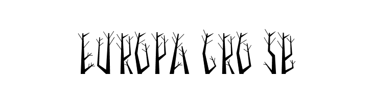 Seasonal Trees  Free Fonts Download