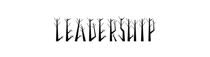Seasonal Trees  Free Fonts Download